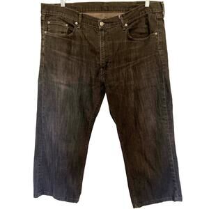 Levi's 559  Relaxed Straight Mens Jeans Size 40x25  Black Streetwear Casual Core